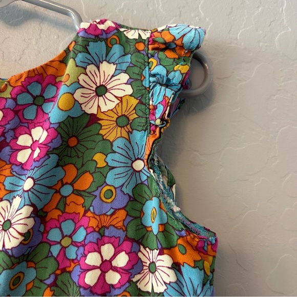 Matilda Jane paint by numbers dragonfly floral satine dress size 6 - Picture 9 of 10